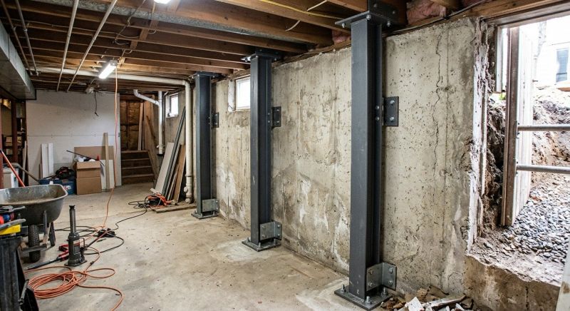 Basement Stabilization in Gaylord, MI