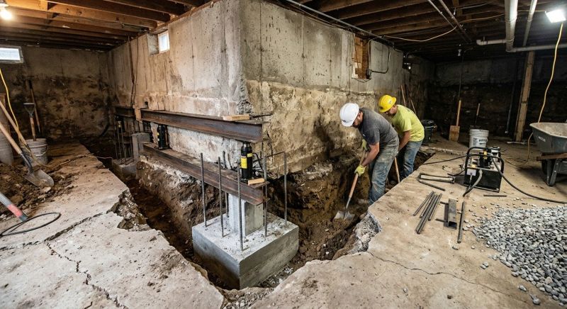 Basement Underpinning in Gaylord, MI