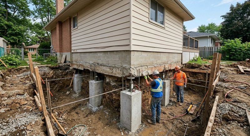 Basement Underpinning in Gaylord, MI