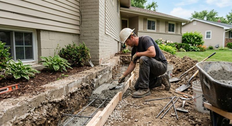 Concrete Foundation Repair in Lewiston, MI