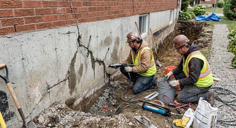 Cracked Foundation Repair in Antrim County, MI
