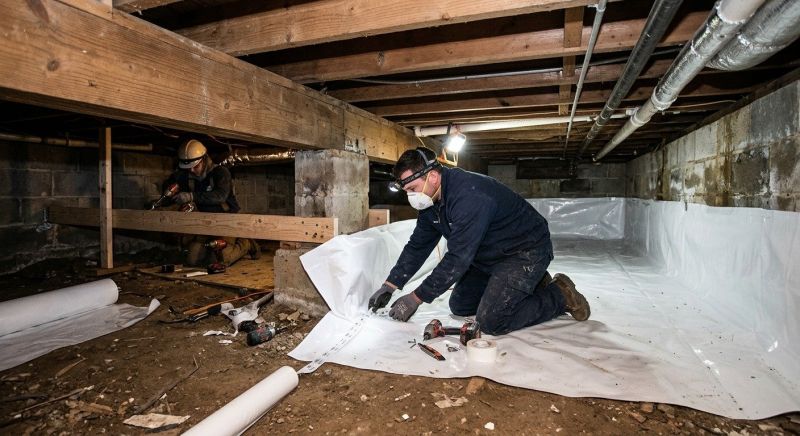 Crawl Space Leveling in Gaylord, MI