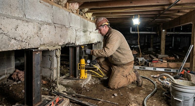 Crawlspace Foundation Repair in Wolverine, MI