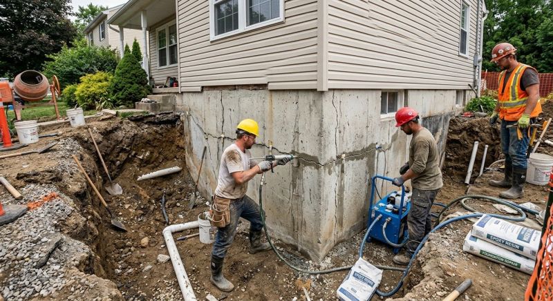 Foundation Cracks Repair in Gaylord, MI
