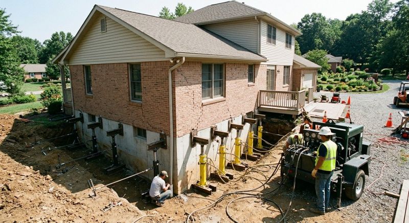 Foundation Jacking in Alba, MI