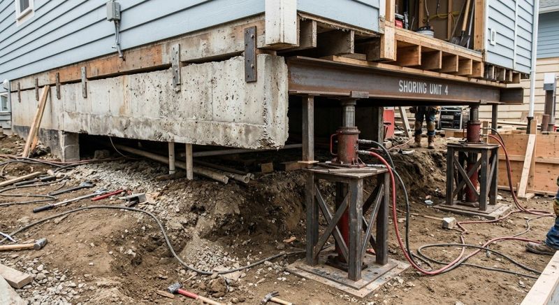 Foundation Jacking in Alba, MI