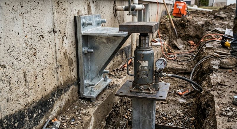 Foundation Jacking in Johannesburg, MI