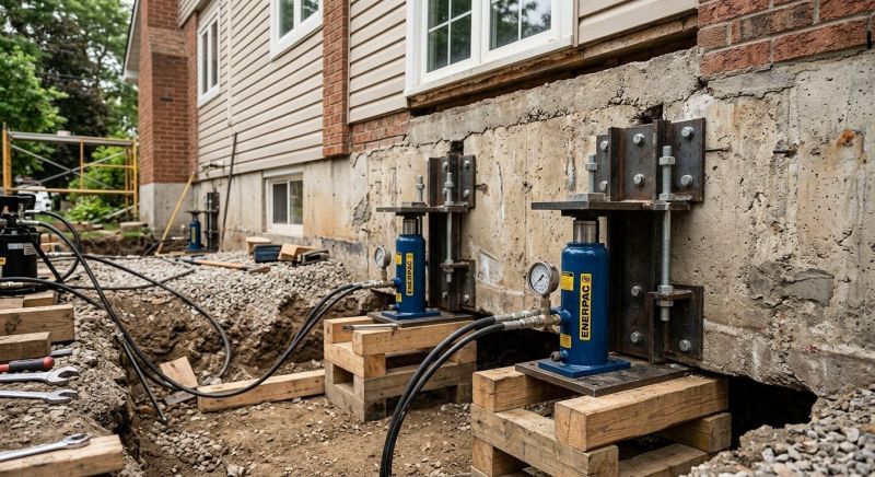 Foundation Jacking in Gaylord, MI