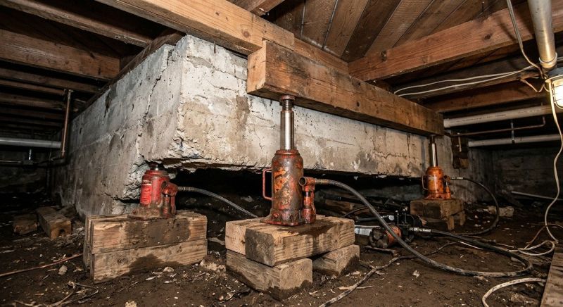 Foundation Jacking in Gaylord, MI