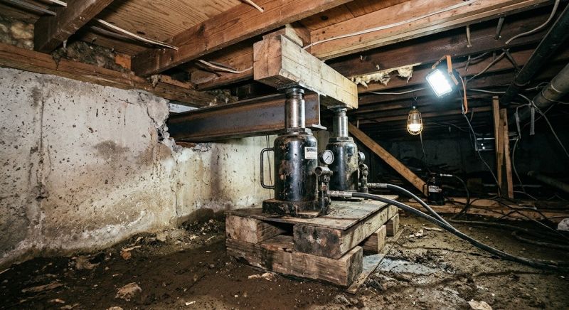 Foundation Jacking in Mancelona, MI