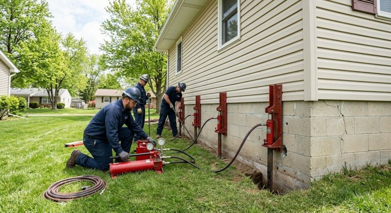 Foundation Jacking in Wolverine, MI