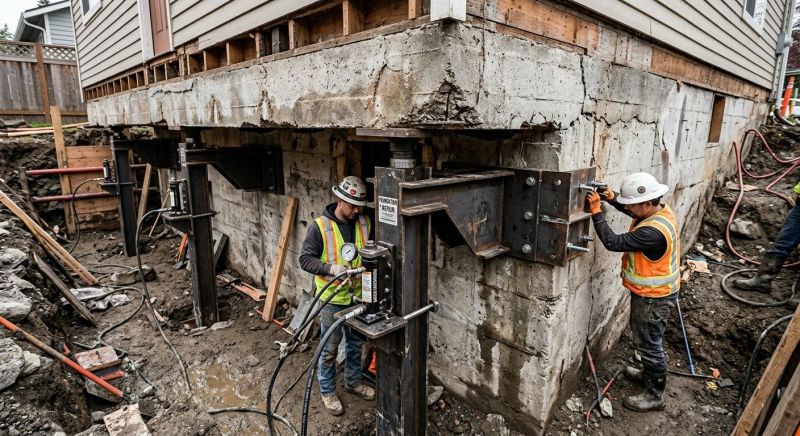Foundation Lifting in Boyne City, MI