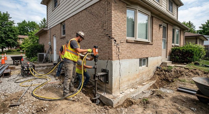 Foundation Lifting in Gaylord, MI