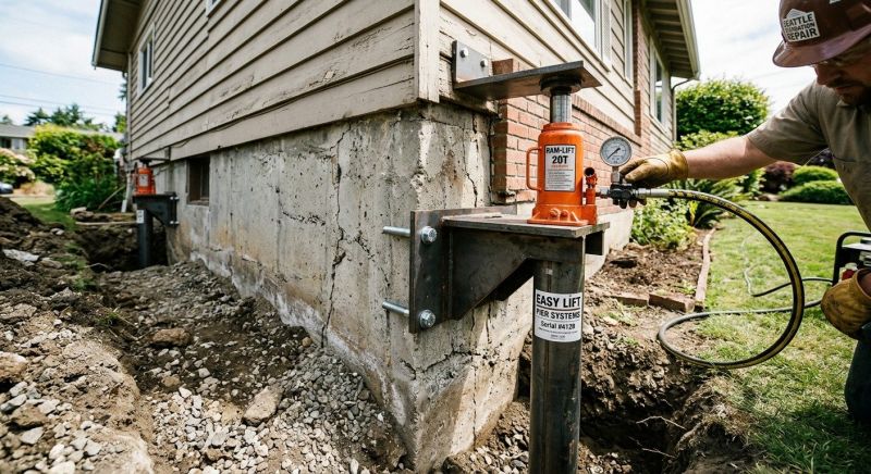 Foundation Lifting in Gaylord, MI