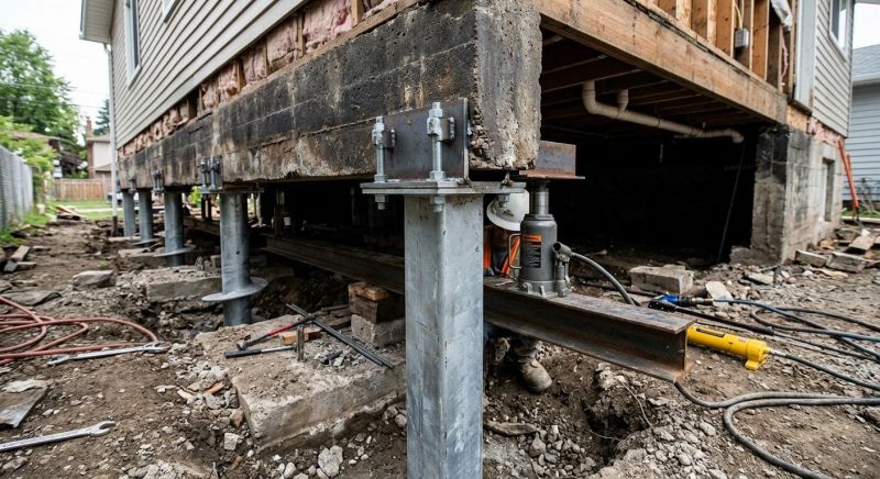 Foundation Raising in Antrim County, MI