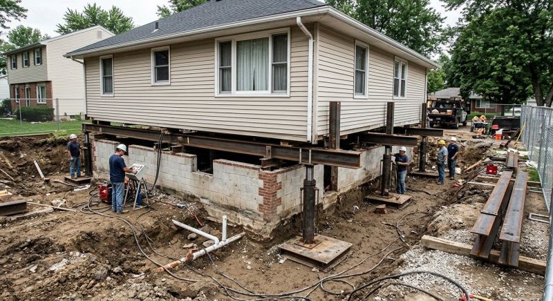 Foundation Raising in Lewiston, MI