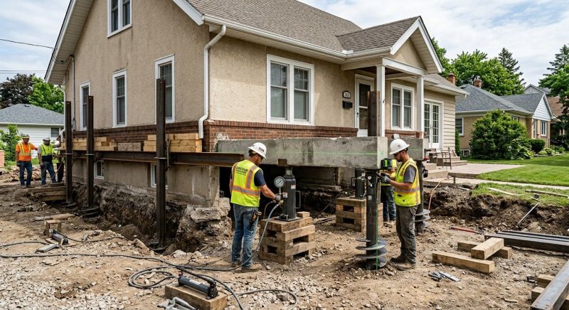 Foundation Releveling in Gaylord, MI