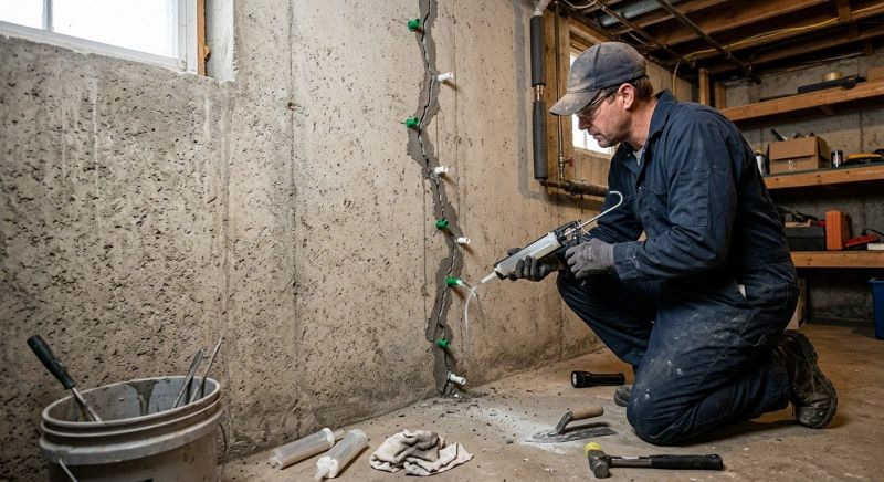Foundation Repair in Gaylord, MI