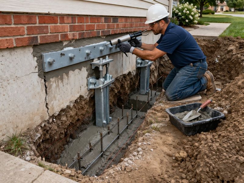 Foundation Repair in Mancelona, MI
