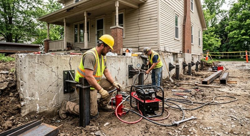 Foundation Stabilizing in Boyne City, MI