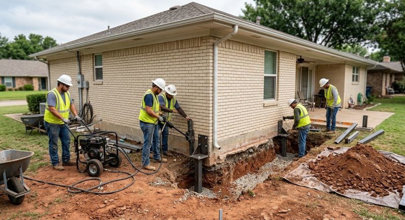 Foundation Stabilizing in Lewiston, MI