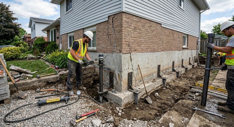 Foundation Stabilizing in Gaylord, MI