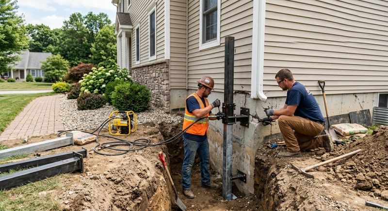 Foundation Stabilizing in Gaylord, MI
