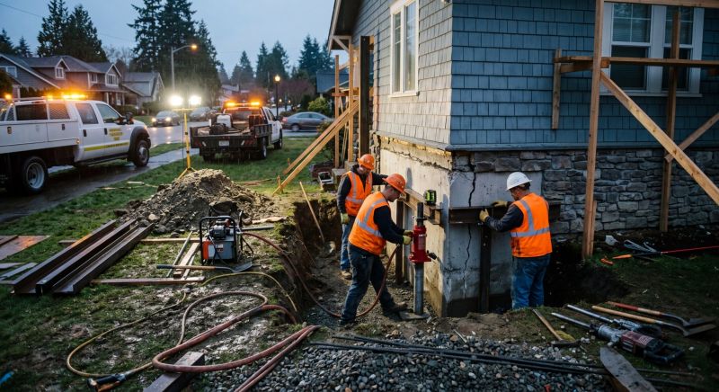 Foundation Stabilizing in Mancelona, MI