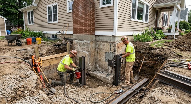 Foundation Structural Repair in Alba, MI