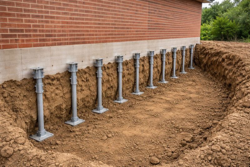 Helical Pile Installation in Gaylord, MI