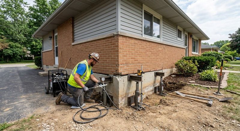 Home Foundation Leveling in Wolverine, MI