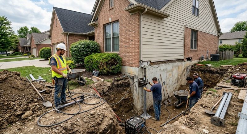 Home Foundation Repair in Lewiston, MI