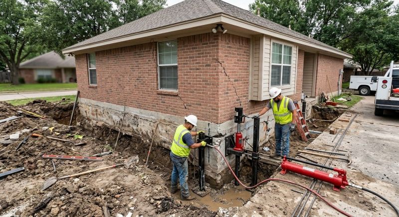 Home Foundation Repair in Gaylord, MI