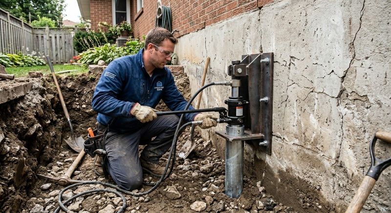 House Foundation Leveling in Gaylord, MI