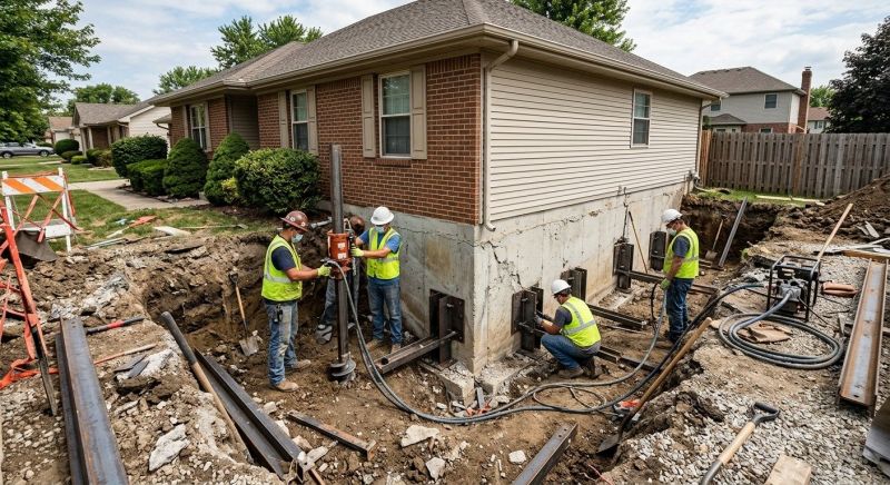 House Foundation Repair in Antrim County, MI