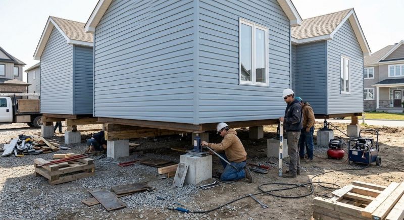 House Leveling in Johannesburg, MI