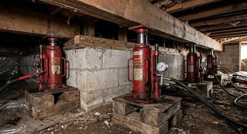 House Settling Repair in Gaylord, MI