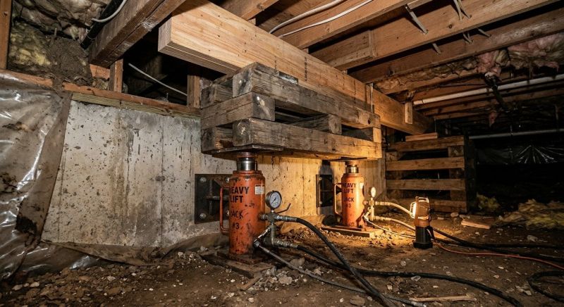 House Settling Repair in Gaylord, MI