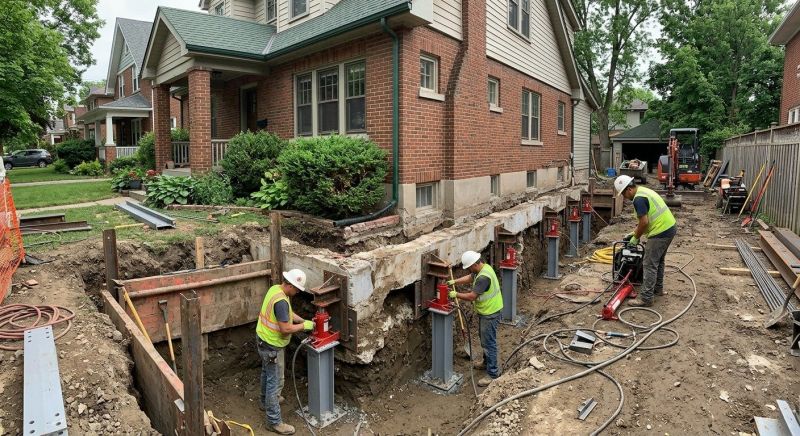 House Underpinning in Gaylord, MI