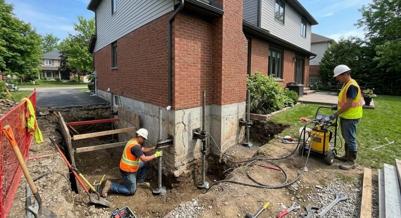 House Underpinning in Gaylord, MI