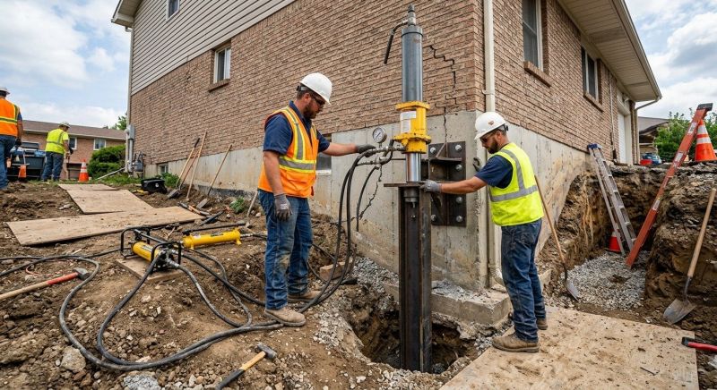 Settling Foundation Service in Gaylord, MI