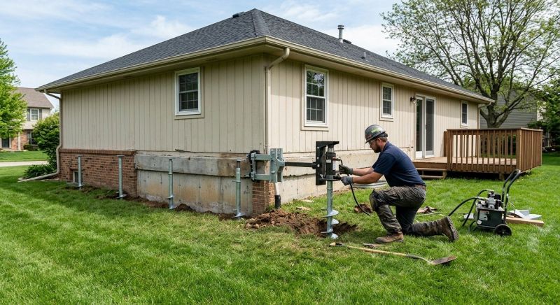 Settling Foundation Service in Mancelona, MI