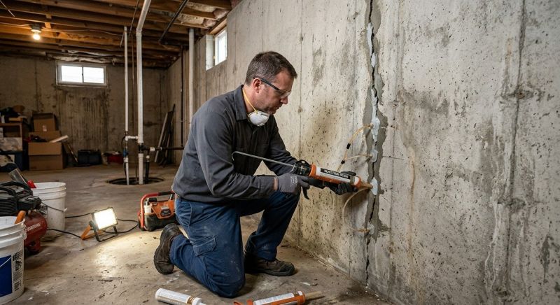 Structural Crack Repair in Gaylord, MI