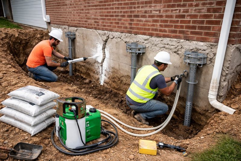 Structural Foundation Repair in Alba, MI