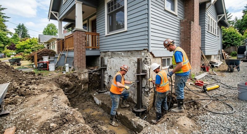 Structural Foundation Repair in Johannesburg, MI