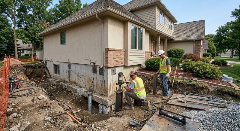 Structural Foundation Repair in Lewiston, MI