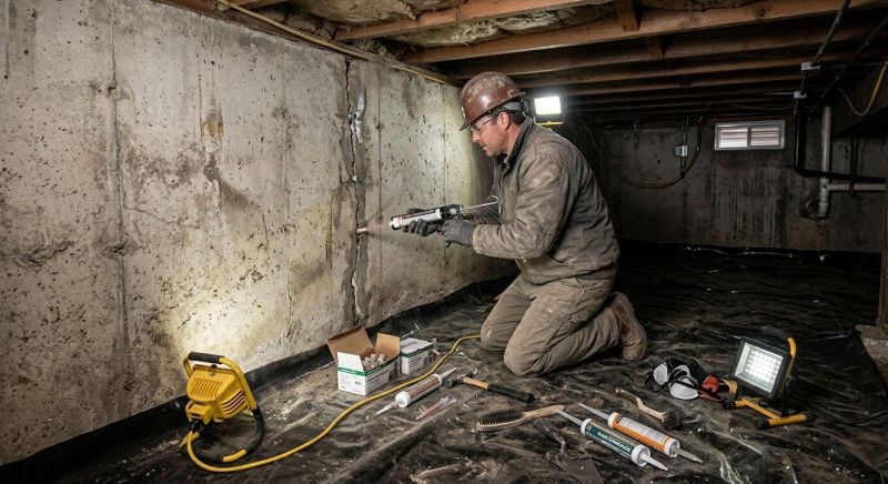 Structural Foundation Repair in Lewiston, MI
