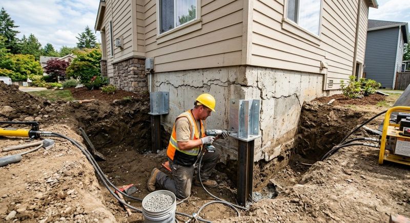 Structural Foundation Repair in Wolverine, MI
